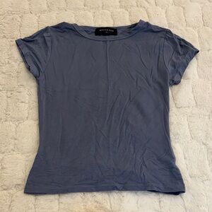 White Fox Too Blessed Tee